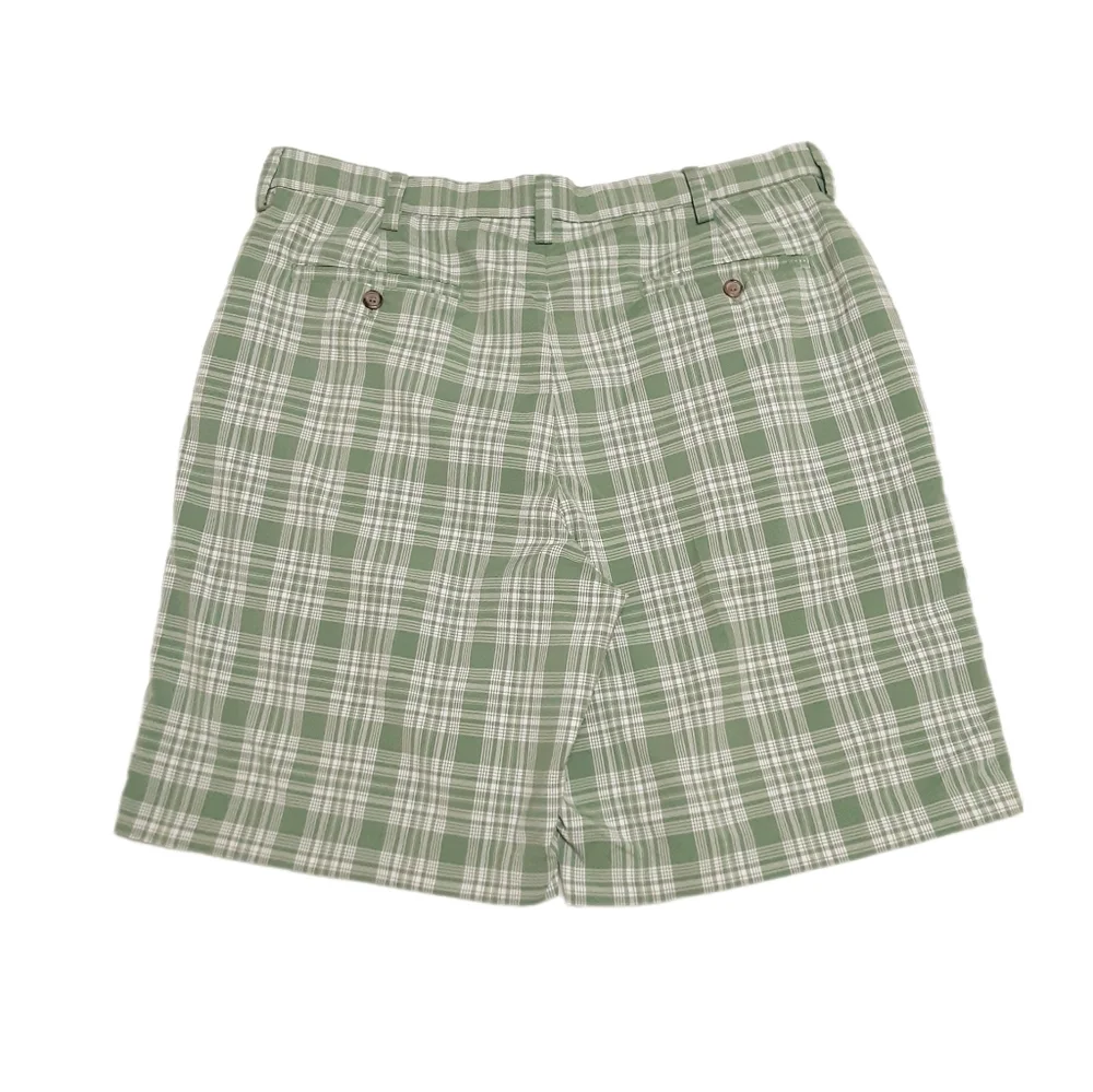 Izod Plaid Golf Shorts Mens 36W